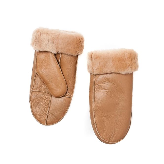 Hovedbilde Saueskinn vott - beige