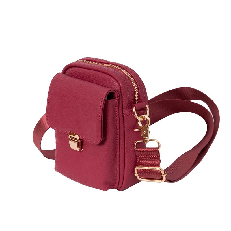 IDA citybag - mørk rosa