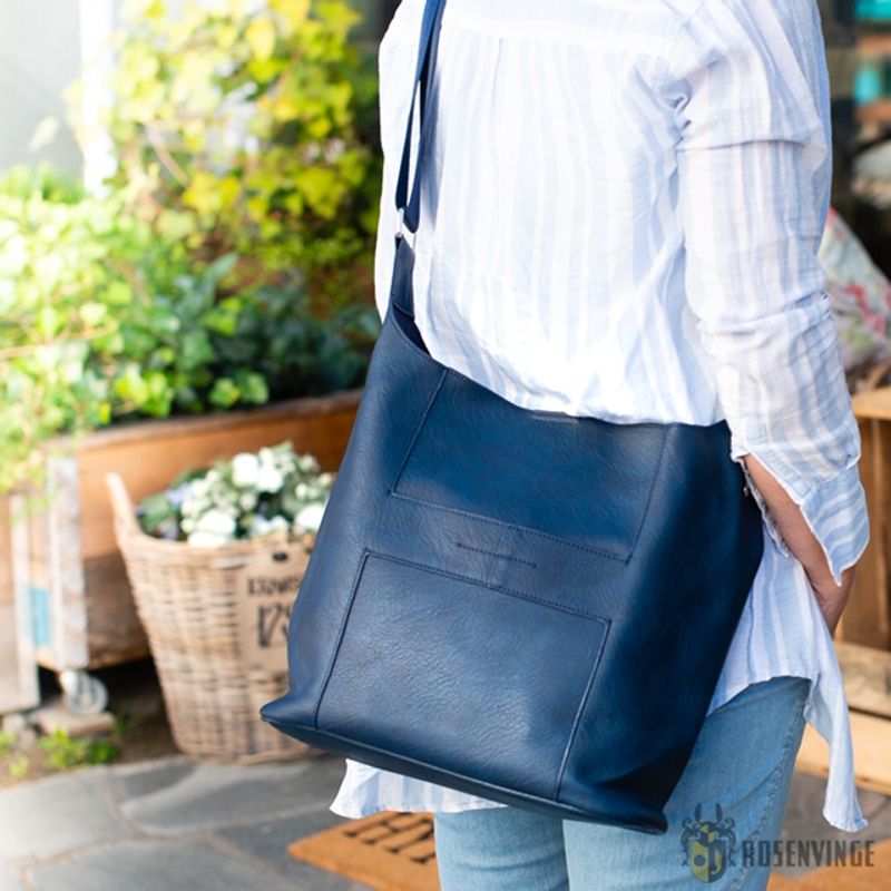 Anna stor crossbag - svart