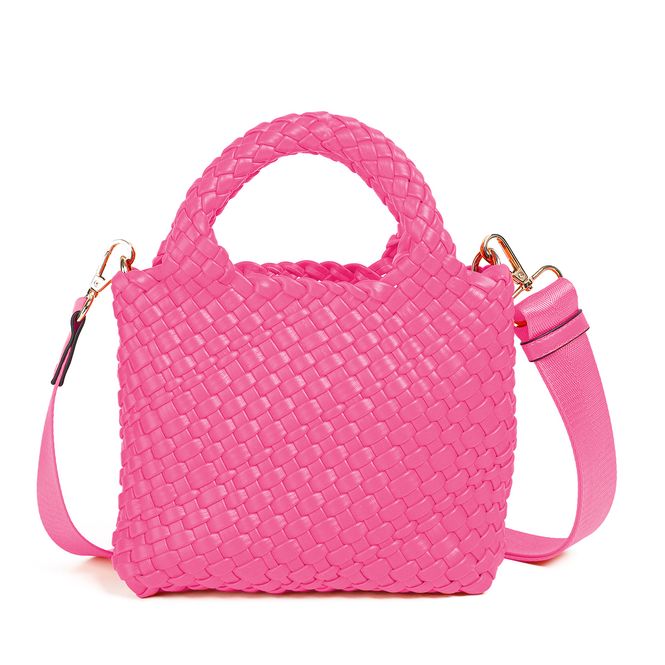 Hovedbilde EDDA flettet miniveske - rosa