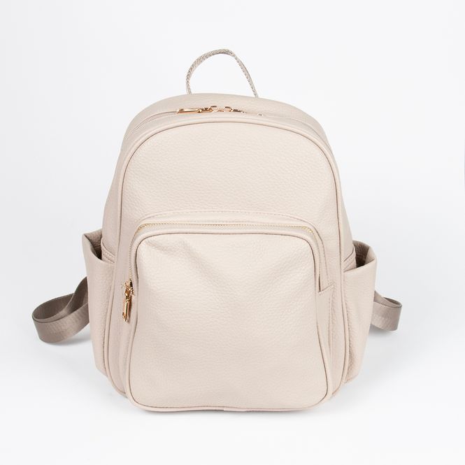 Hovedbilde Kairo ryggsekk i imitert skinn beige