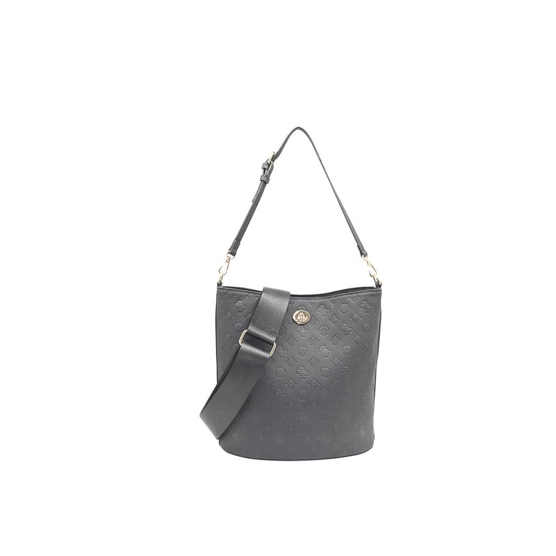 Ivory bucketbag - svart - romslig og stilren veske