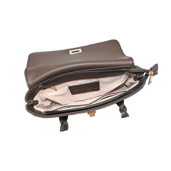 Hovedbilde Holly lav shopper - brun veske i imitert skinn ...