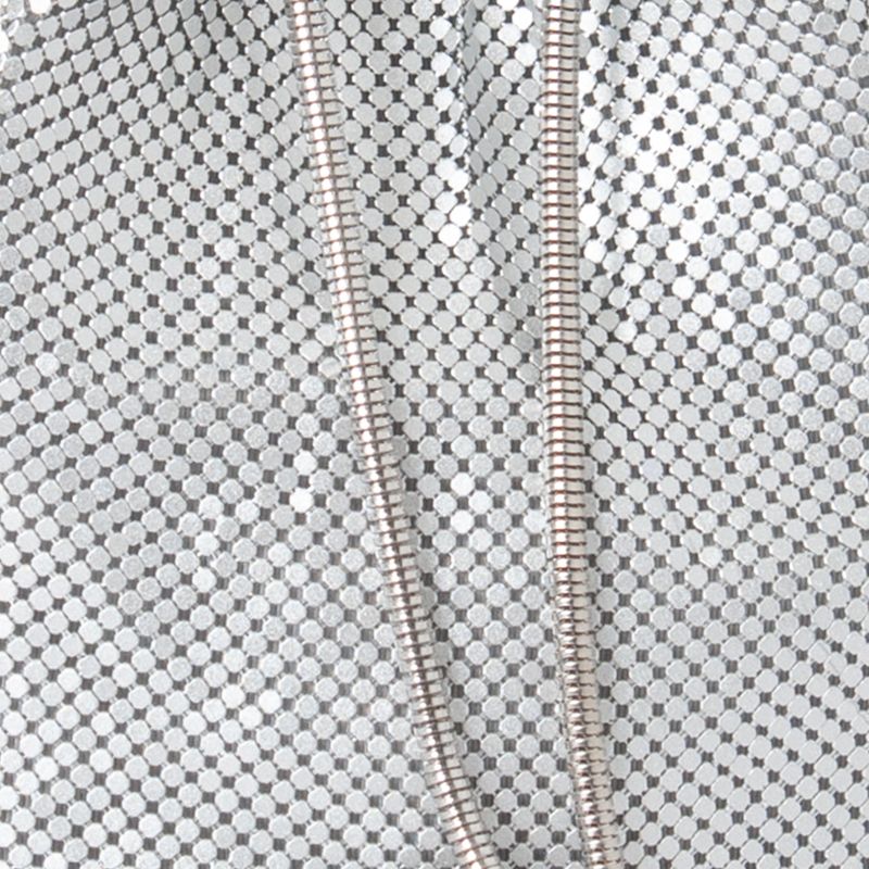 Selskapsveske bucketbag - sølv