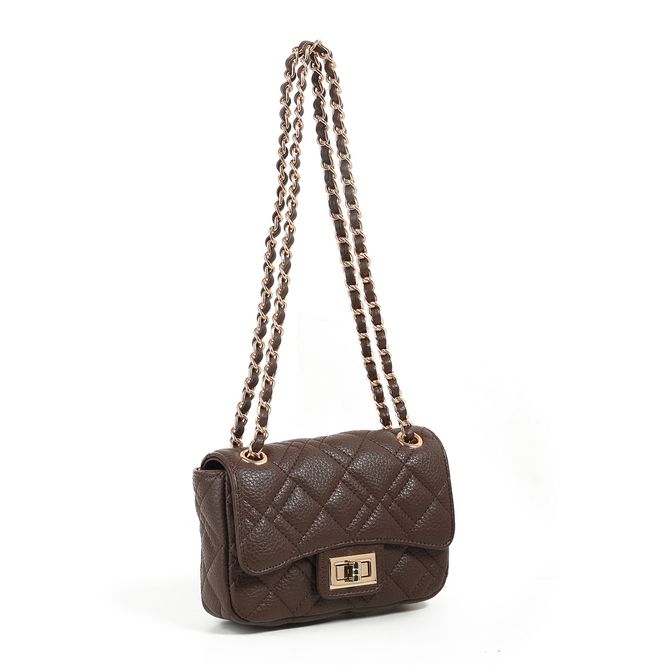 Huvudbild Evita liten clutch brun