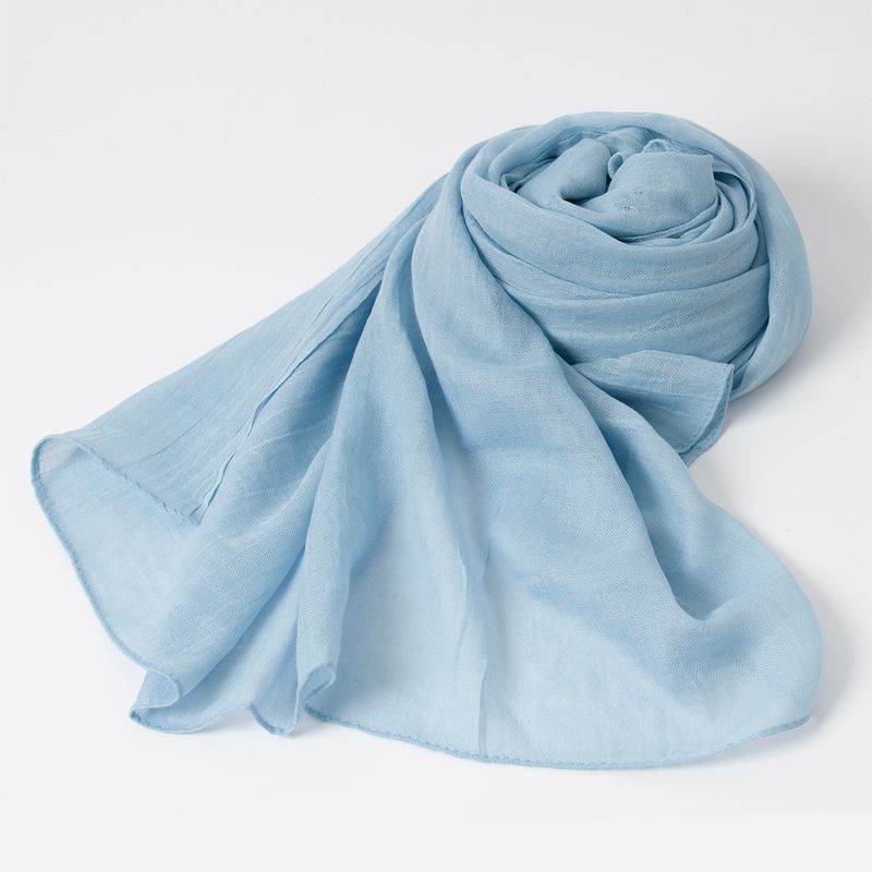 Scarf i modal - ljus blå