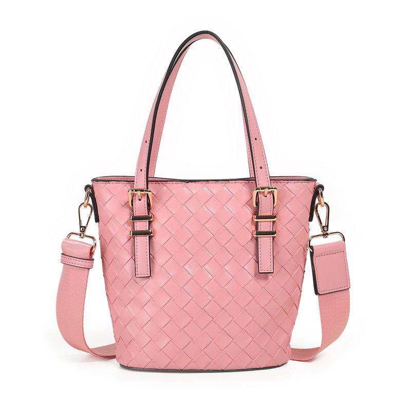Ivy mini shopper - rosa - kompakt og stilren veske