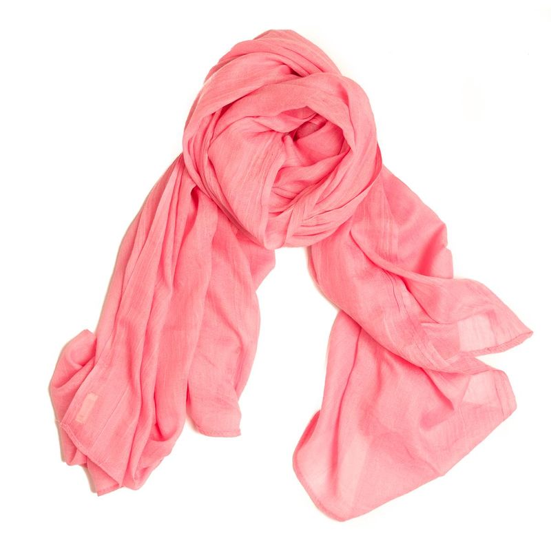 Skjerf i modal - lys rosa