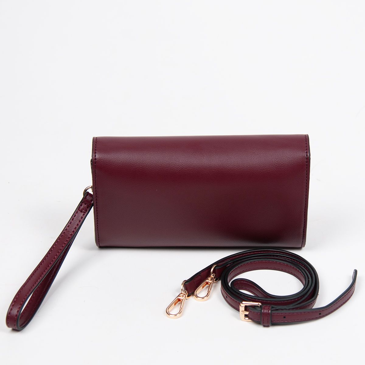 Happy party clutch - burgunder