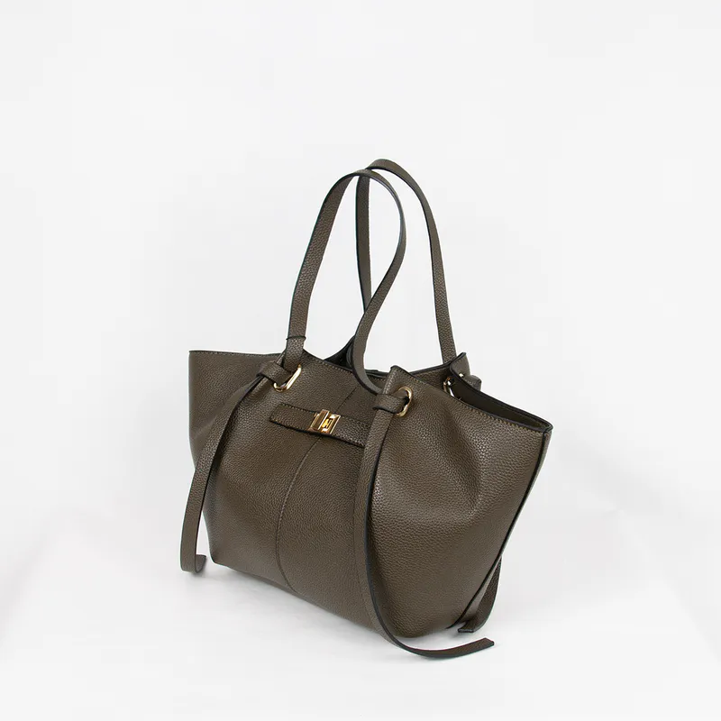 JOSEFINE shopper - olivengrønn