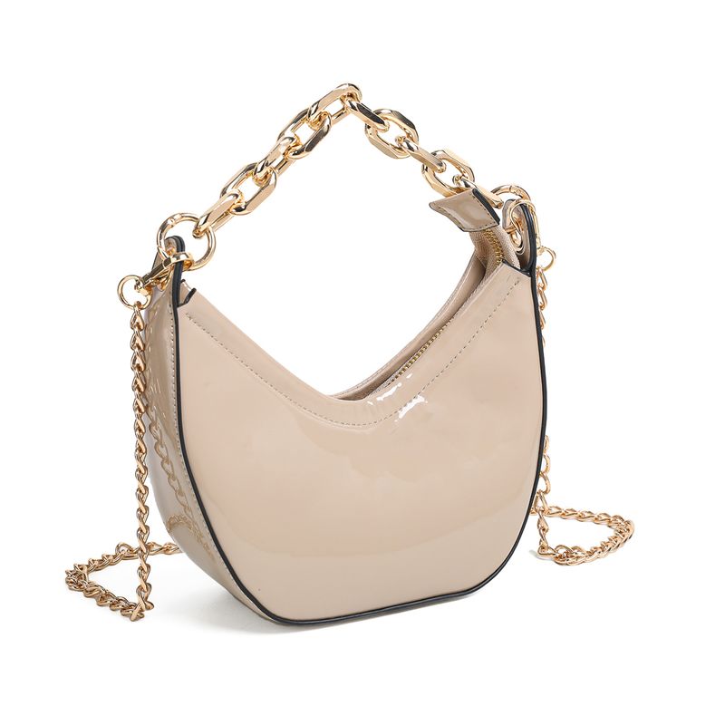 DELRAY partybag med håndlenke - beige