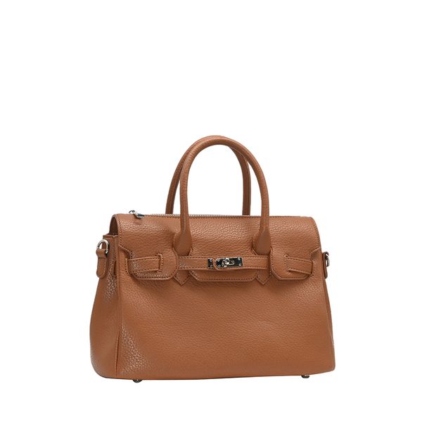Hovedbilde Havanna liten shopper - cognac veske i imitert ...