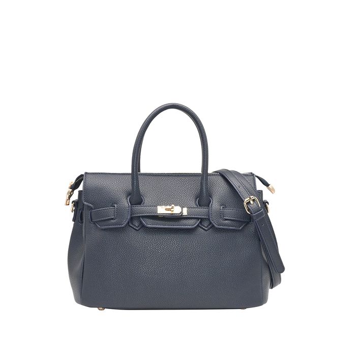 Hovedbilde Havanna liten shopper - marine veske i imitert ...