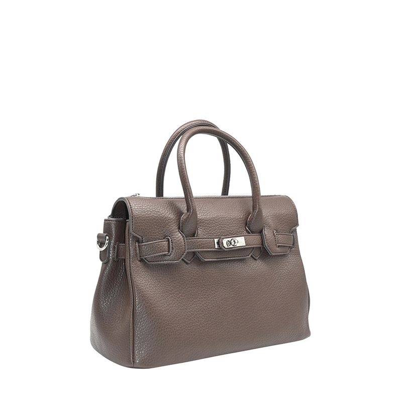 Havanna liten shopper - brun väska i imitationsskinn