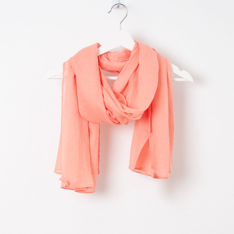 Scarf i modal - korall