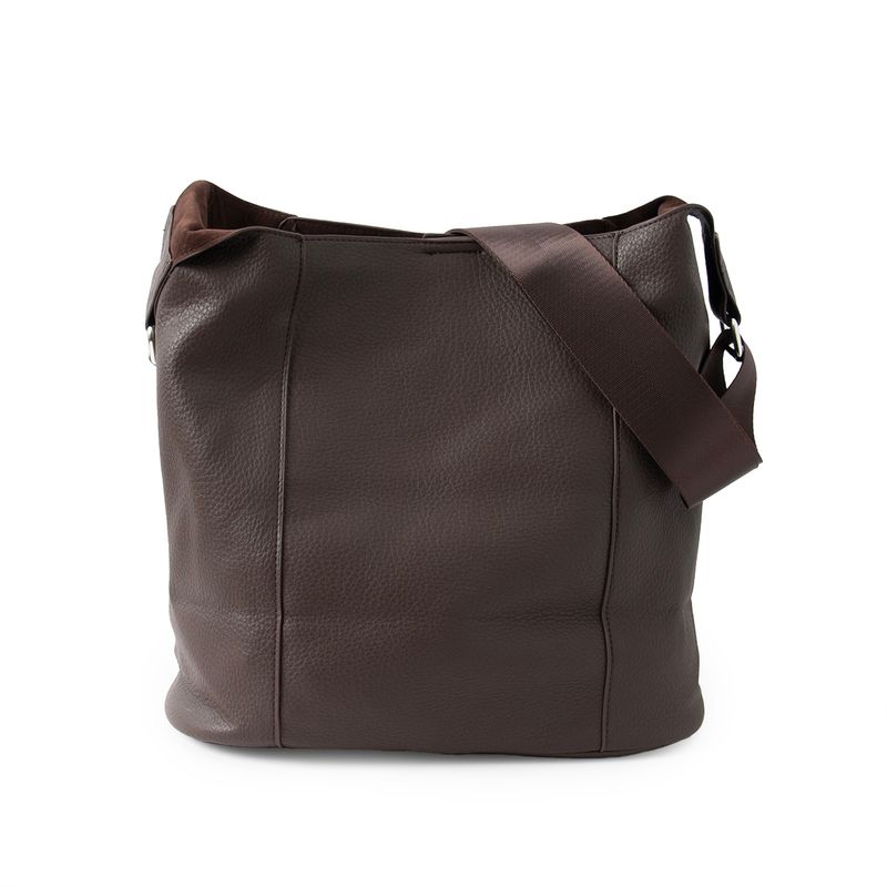 Anna stor crossbag - brun