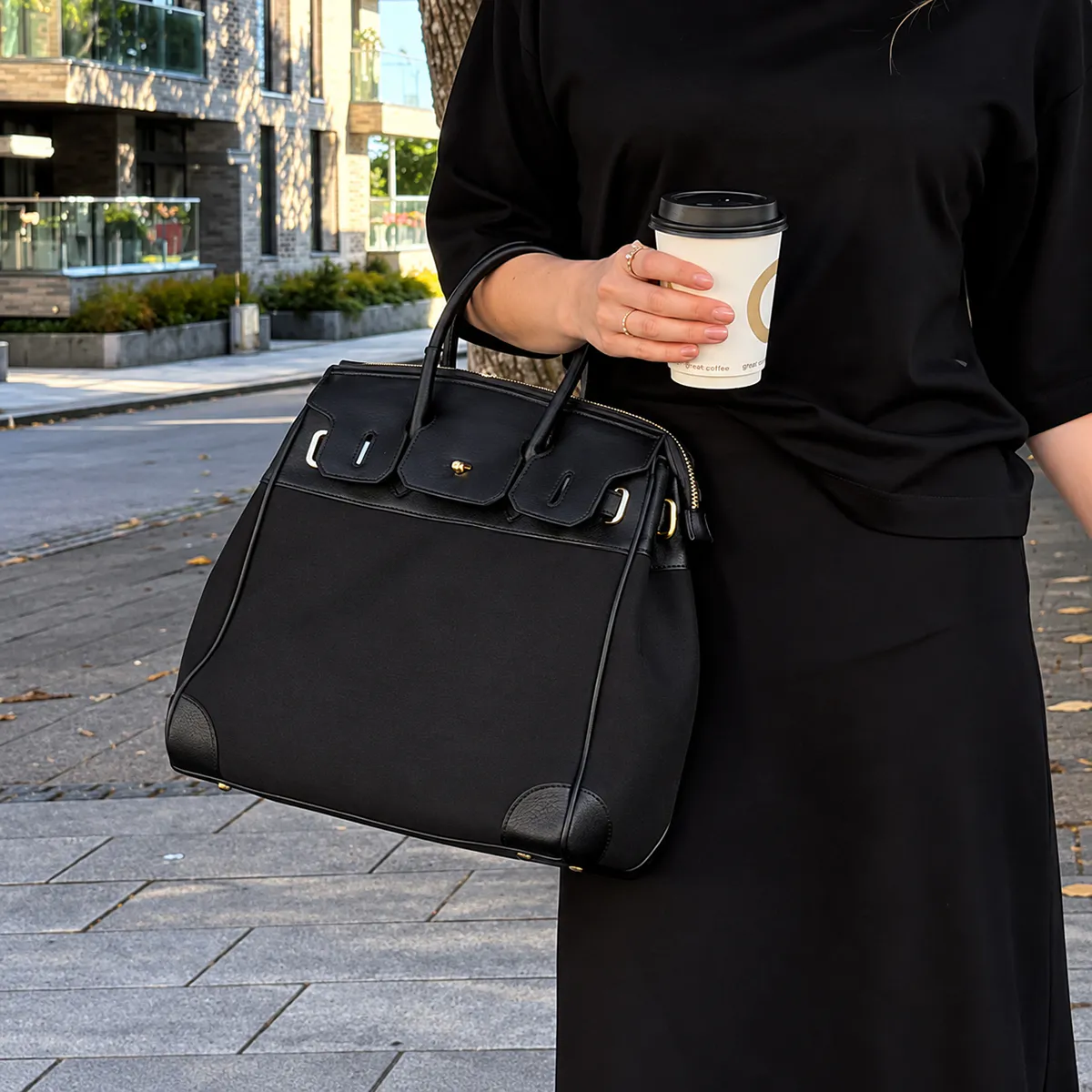 Ibelin bucket bag