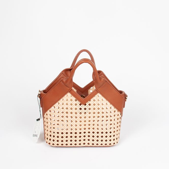 Hovedbilde Izra liten shopper - cognac - lett og elegant ...
