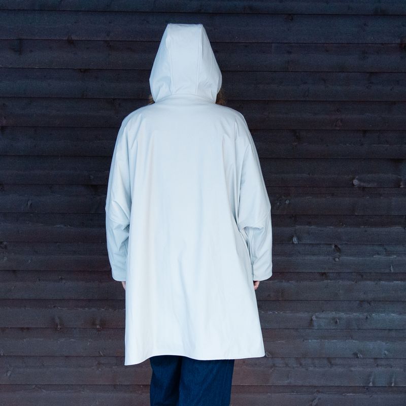Regnponcho - offwhite