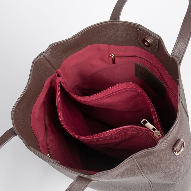 Alice shopper brun